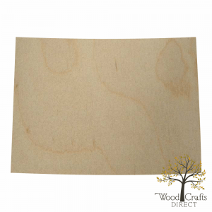 Wooden Colorado Cutout