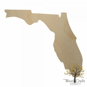 Wooden Florida Cutout