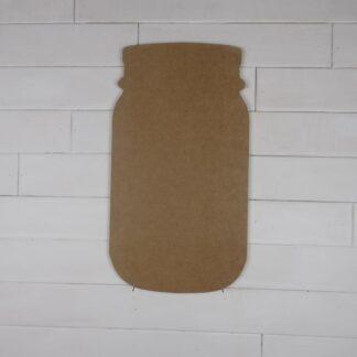 Bulk Wooden Mason Jar Cutout