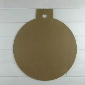 Blank Wooden Christmas Ornament Cutout