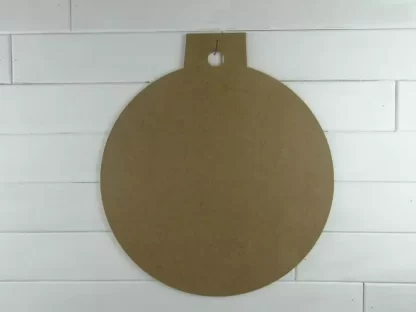 Blank Wooden Christmas Ornament Cutout