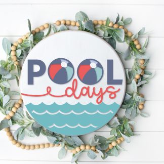 Pool Days Overlay w Circle
