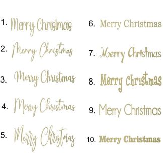 Merry Christmas Words