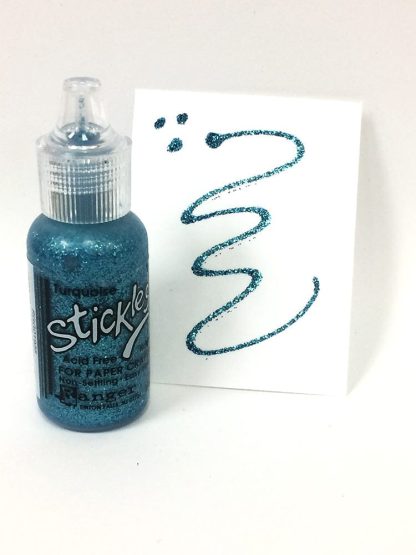 Stickles™ Glitter Glue - Turquoise - Image 2