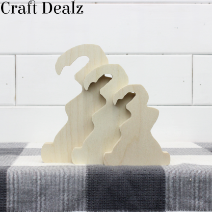 Wood Freestanding Santa Hat