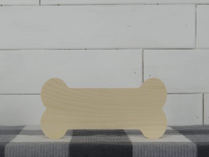 Wood Dog Bone Cutout