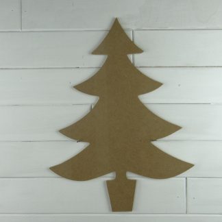 Wood Christmas Tree Cutout