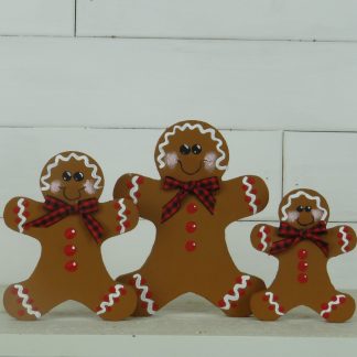 Wooden Gingerbread Cutouts