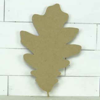 Wood Oak Leaf Cutout