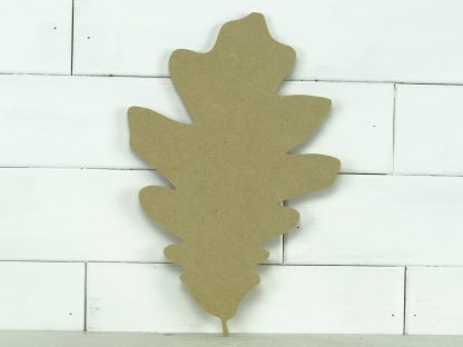 Wood Oak Leaf Cutout