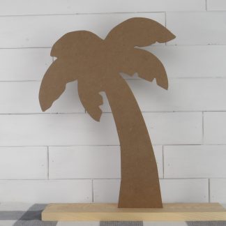 Wooden Palm Tree Door Hanger