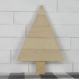 Wood Triangle Tree Kit