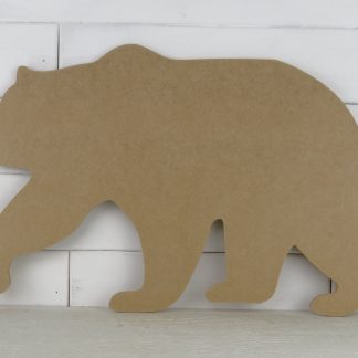 Wooden Bear Door Hanger