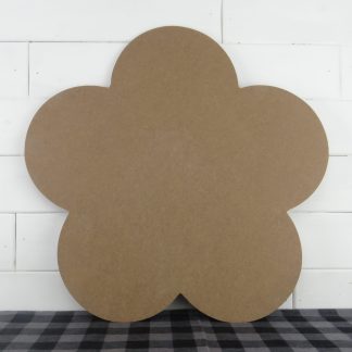 Wooden Blossom Cutout
