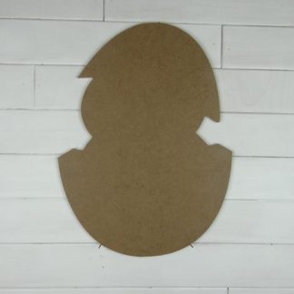 Wooden Hatching Egg Blank Door Hanger
