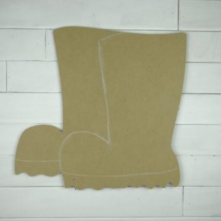 Wooden Rain Boots Door Hanger