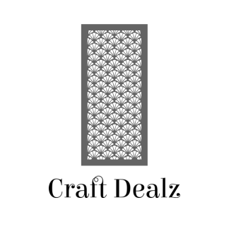 Scallop Background Stencil
