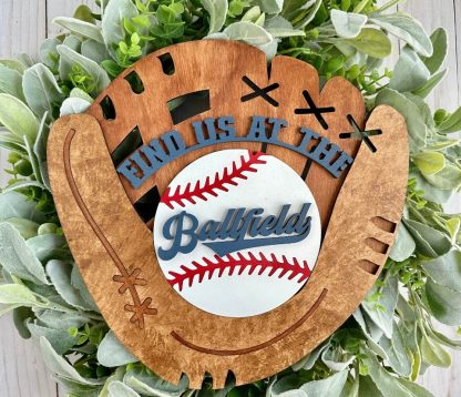 Find Us At the Ballfield Sign Kit