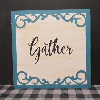 12x12 Border STENCIL