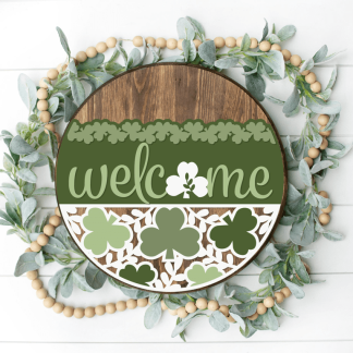 Shamrock Border Welcome Overlay
