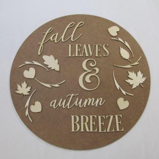 Laser Fall Leaves Autumn Breeze Overlay