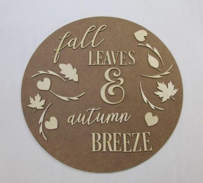 Laser Fall Leaves Autumn Breeze Overlay