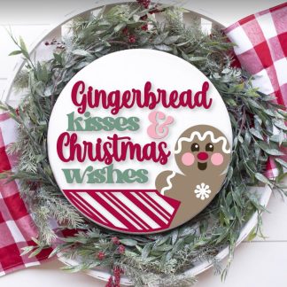 Gingerbread Kisses Overlay
