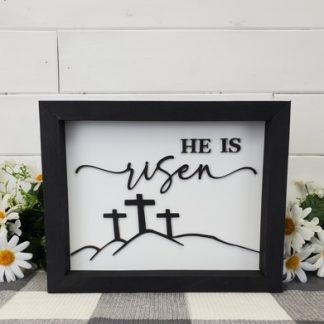 He Is Risen Sign Kit