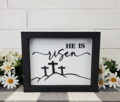 He Is Risen Sign Kit