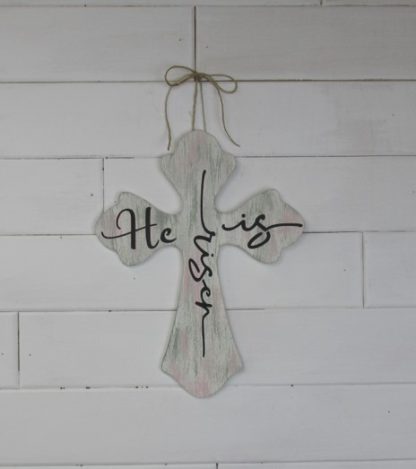 He is Risen Stencil for #1 Cross - Image 2