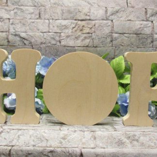 Standing HOP word with Circle