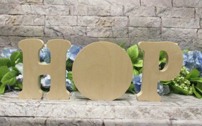 Standing HOP word with Circle