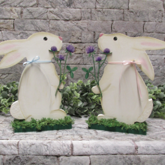 Wood Willow and Baxter Bunnies