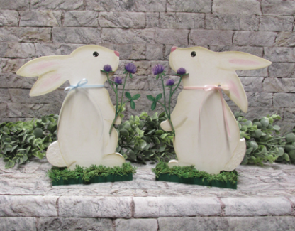 Wood Willow and Baxter Bunnies