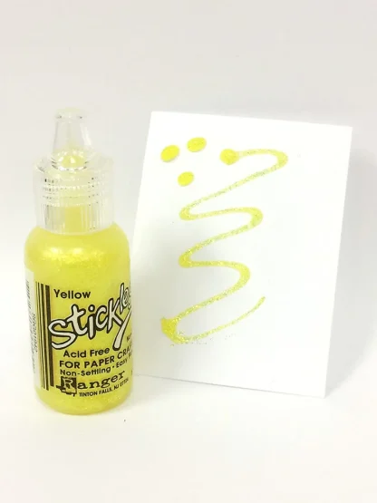 Stickles™ Glitter Glue - Yellow - Image 2