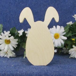 Freestanding Iris Egg Bunny