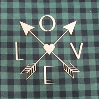 Love with Arrows Cutout
