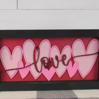 Love and Hearts Sign Kit