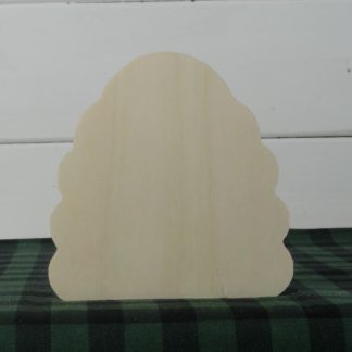 Mini Wooden Bee Hive Cutout