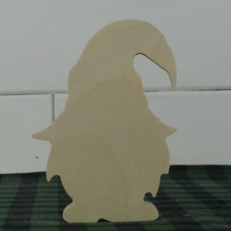 Mini Wooden Gnome Cutout - Gnorbitt