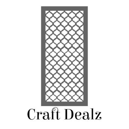 Moroccan Background Stencil