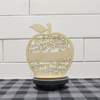 Laser Teacher Apple to Personalize