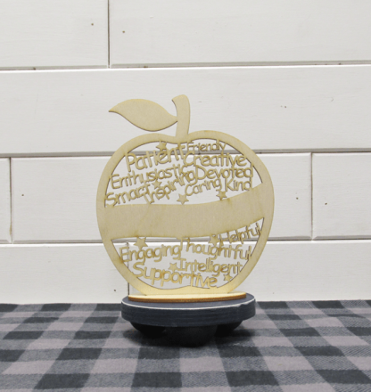 Laser Teacher Apple to Personalize