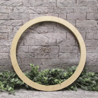 Wide Wood Rings