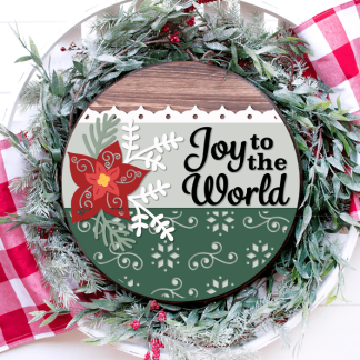 Joy to the World Overlay w Circle