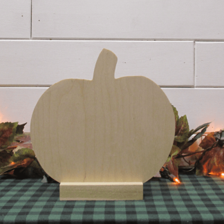 Round 8" Pumpkin w Stand