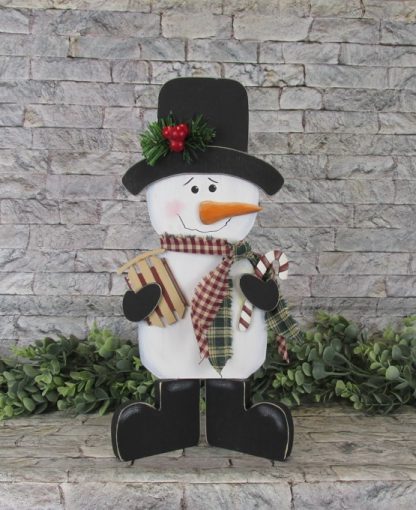 Standing Snowman Wood Craft Kit