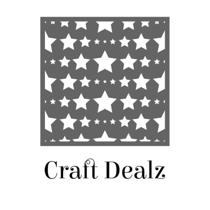 Background Stars Stencil