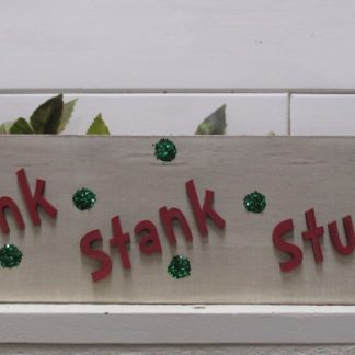 Wood Words - Stink Stank Stunk