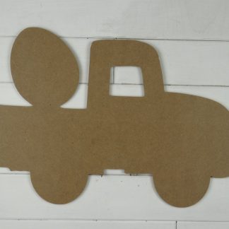 Truck with Egg Blank Cutout